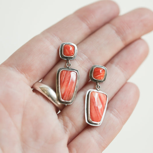 Spiny Oyster Earrings | Sterling Silver