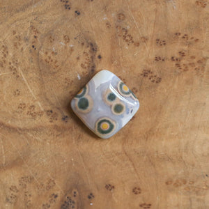 Orbs Eye Ocean Jasper Pendant - .925 Silversmith - Choose Your Stone - Ocean Jasper Necklace - OOAK