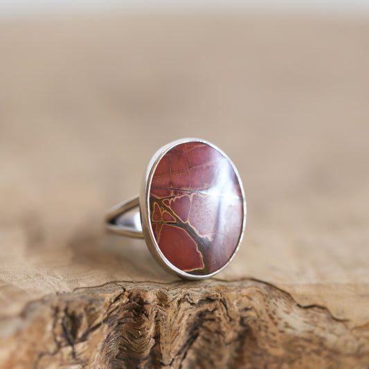 Red Creek Jasper Ring | Sterling Silver | Choose Your Stone