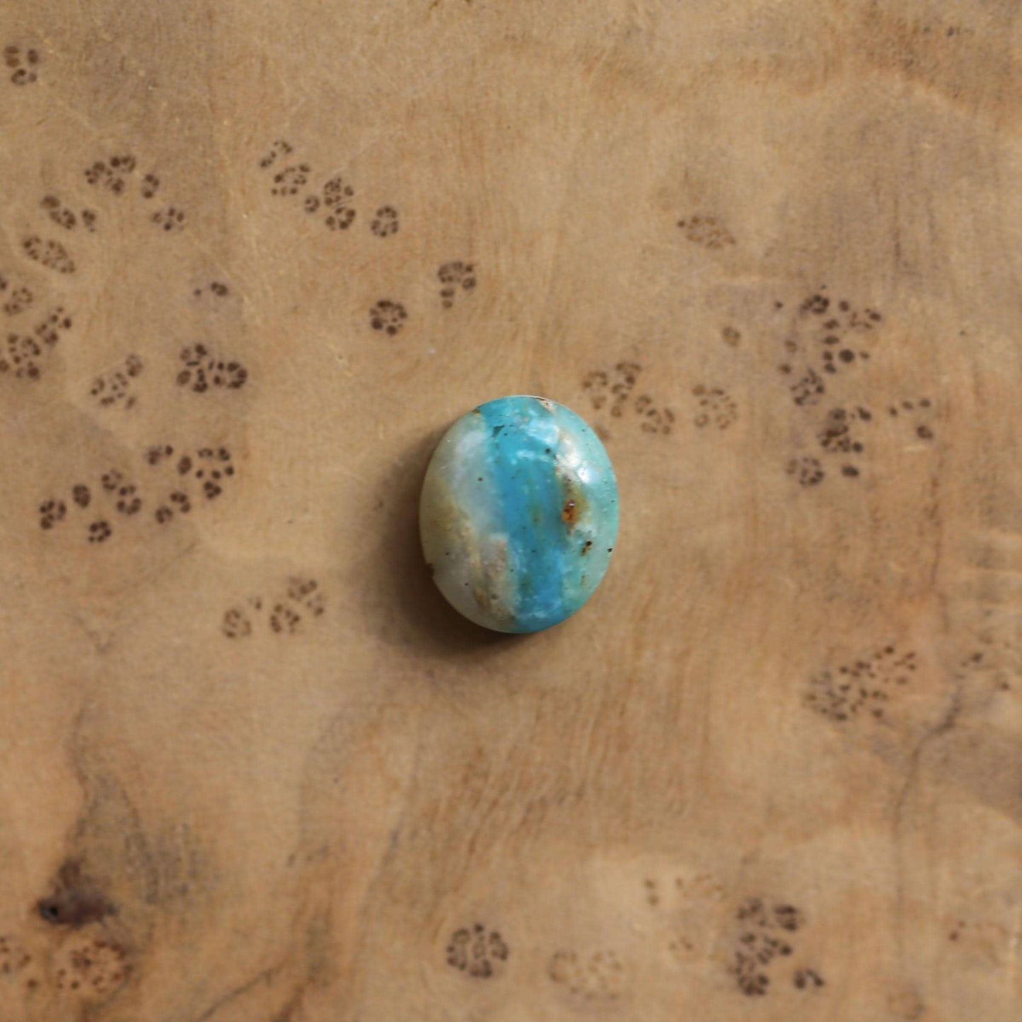 Blue Opal Delica Ring - Silversmith Ring - Choose Your Stone