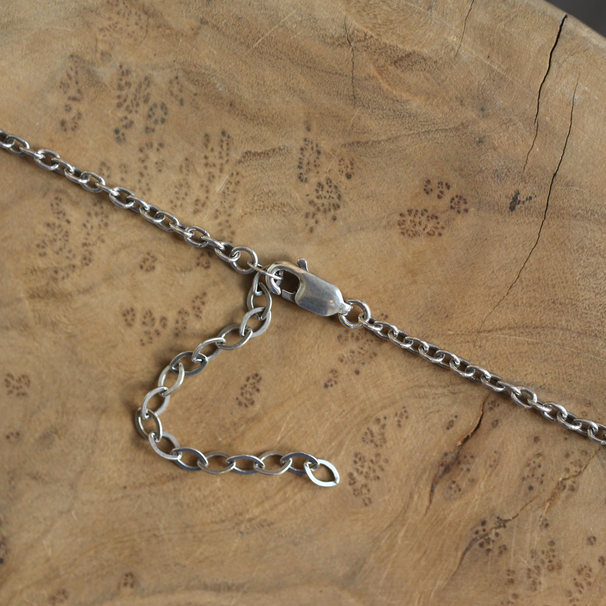 Orange Carnelian Pendant Necklace | Sterling Silver