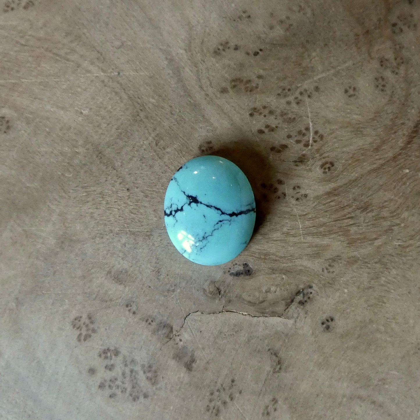 Custom Natural Turquoise Delica Ring -Sterling Silver - Choose Your Stone