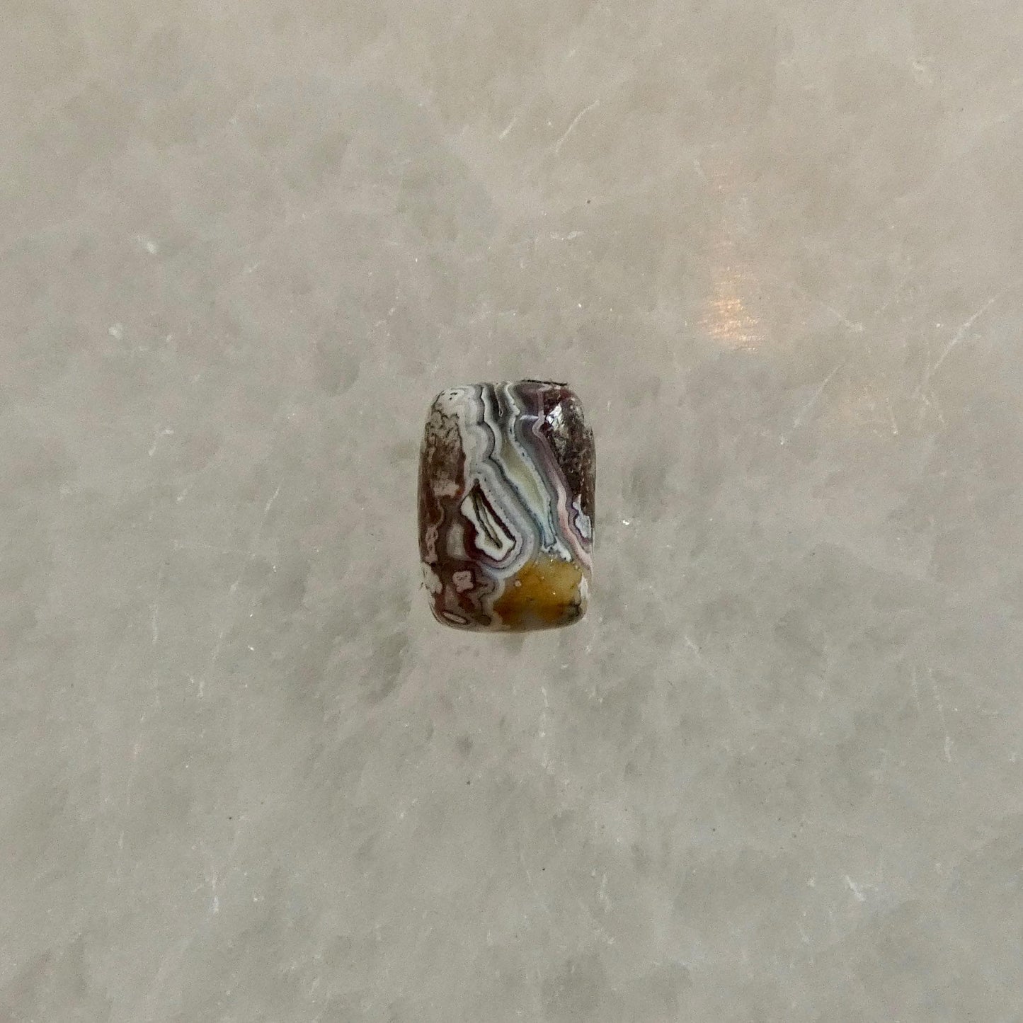 Custom Laguna Lace Agate Ring - .925 Sterling Silver - Choose Your Stone