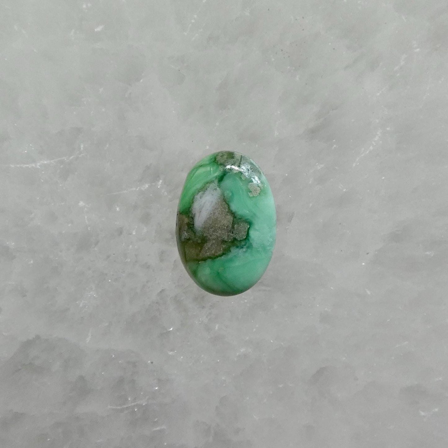 Custom Green Variscite Lasso Ring - Sterling Silver - Choose Your Stone