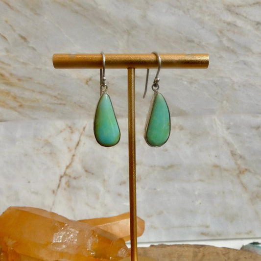 Sonoran Turquoise Drop Earrings | Sterling Silver | Choose Your Pair