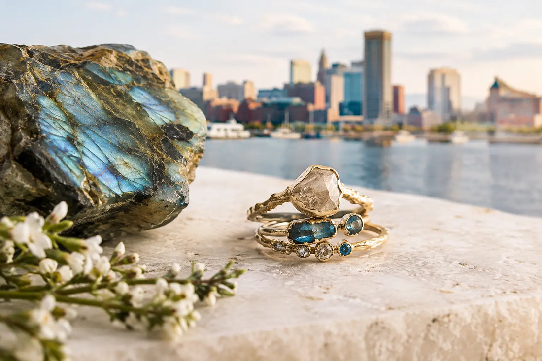 Custom Bridal Stack Rings Made for Your Story
