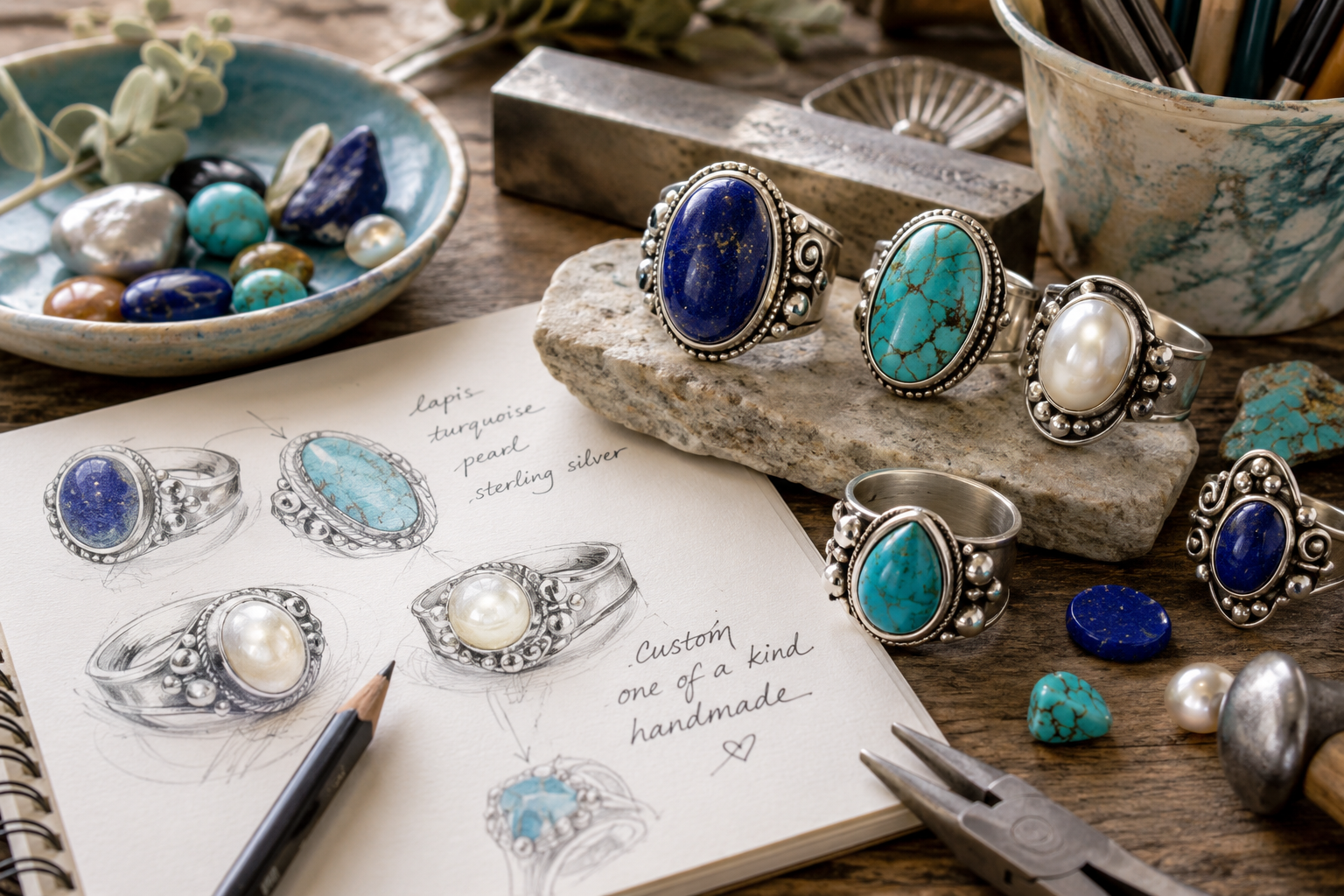 12 Custom Jewelry Design Ideas to Make Yours