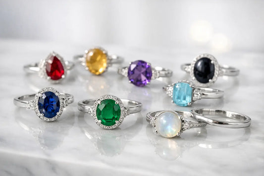 9 Best Gemstones for Silver Rings