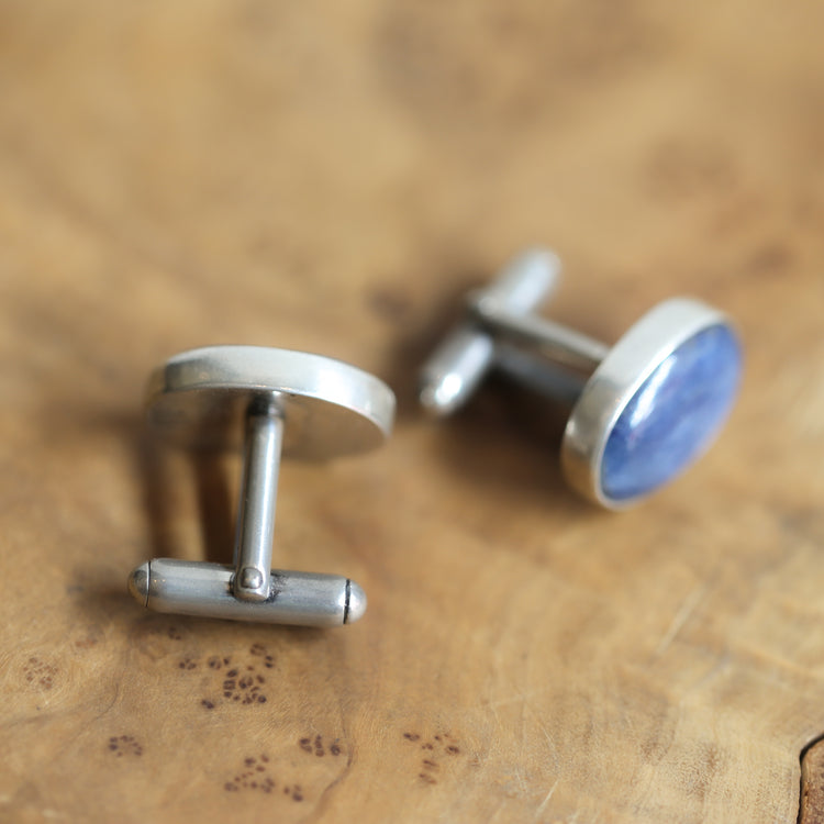 Kyanite Cuff Links