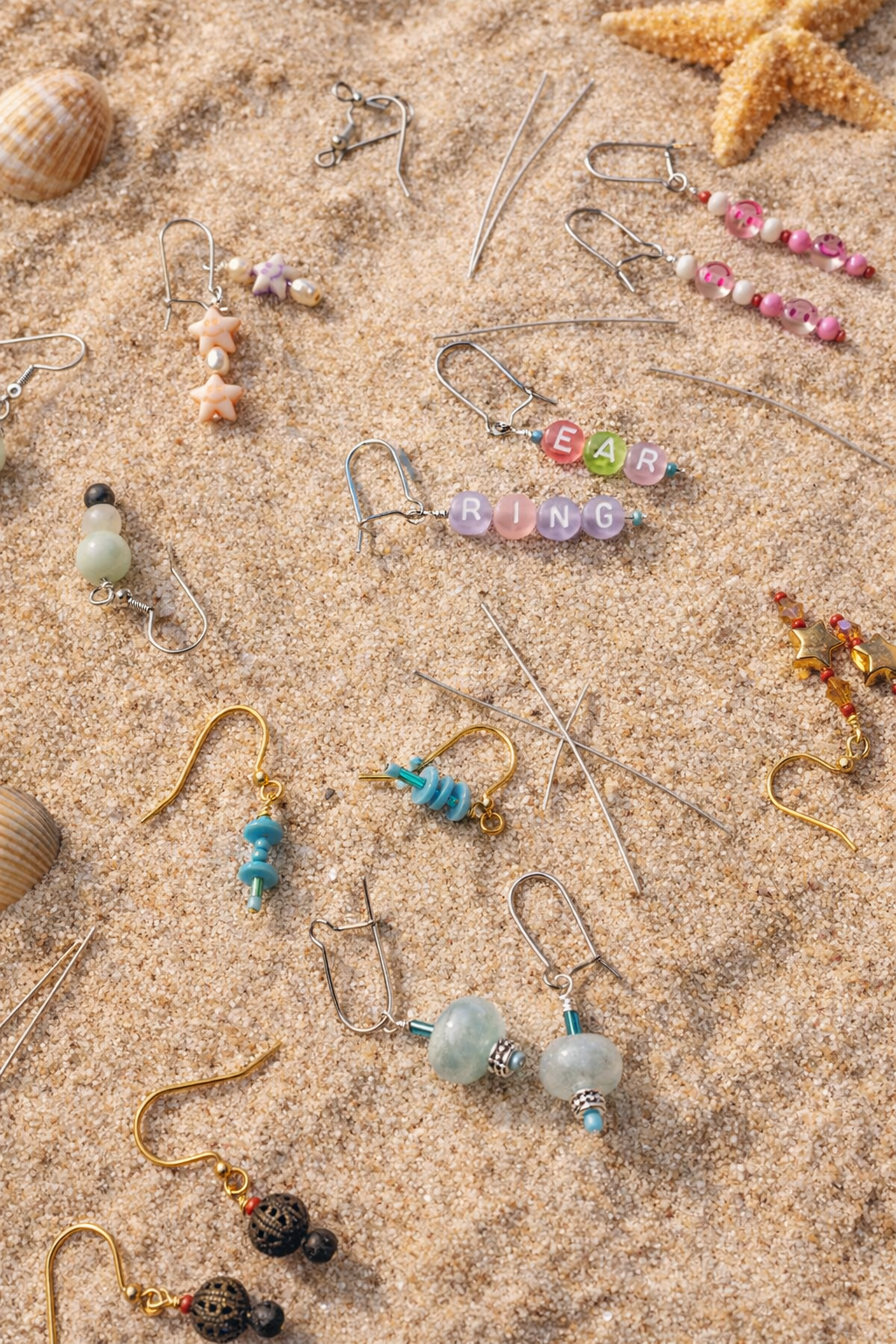 Make and Take Beaded Earring Workshop - Handcrafted Sterling Silver Jewelry by Linda Blackbourn