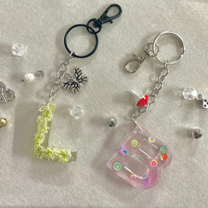 Make & Take Resin Workshop - Key Chain or Bag Charm add on - Handcrafted Sterling Silver Jewelry by Linda Blackbourn