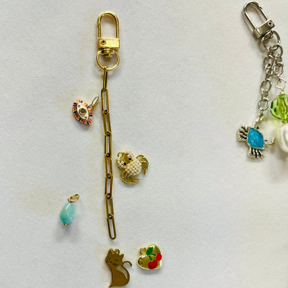 Make & Take Resin Workshop - Key Chain or Bag Charm add on - Handcrafted Sterling Silver Jewelry by Linda Blackbourn