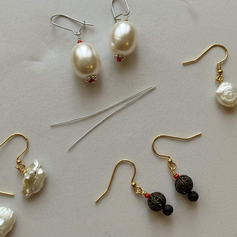 Make and Take Beaded Earring Workshop - Handcrafted Sterling Silver Jewelry by Linda Blackbourn