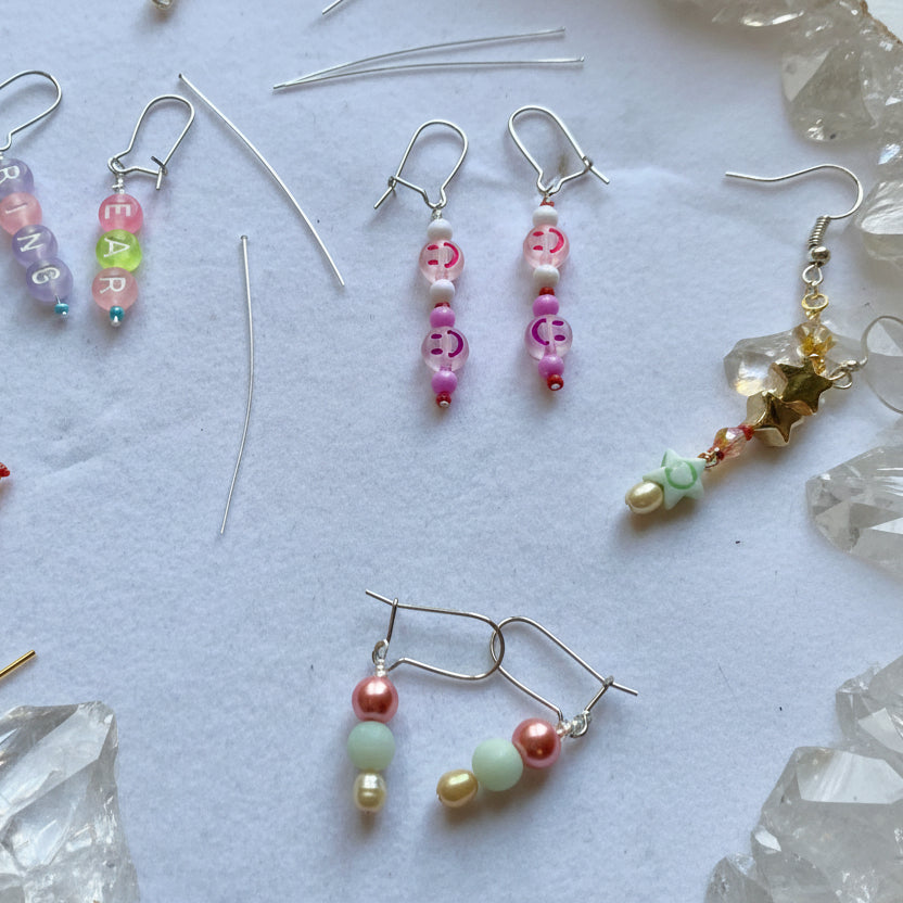 Make and Take Beaded Earring Workshop - Handcrafted Sterling Silver Jewelry by Linda Blackbourn