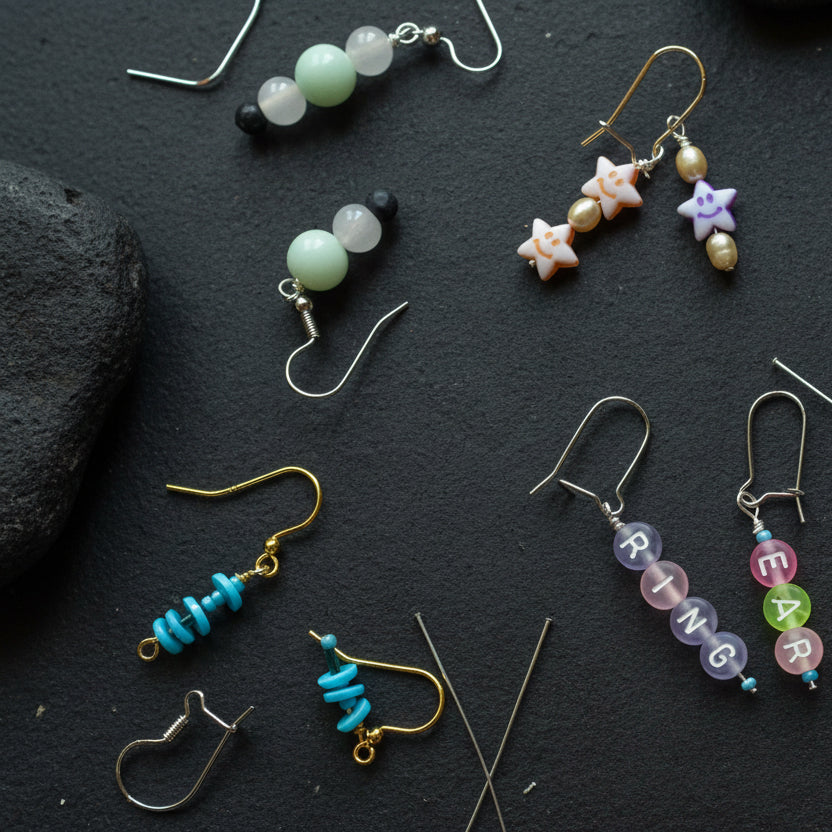 Make and Take Beaded Earring Workshop - Handcrafted Sterling Silver Jewelry by Linda Blackbourn