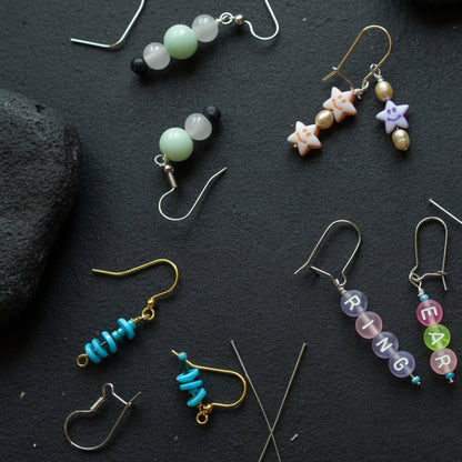 Make and Take Beaded Earring Workshop - Handcrafted Sterling Silver Jewelry by Linda Blackbourn