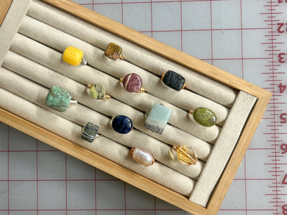 Make and Take Workshop - Make a Wire Wrapped Ring - Handcrafted Sterling Silver Jewelry by Linda Blackbourn