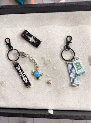 Make and Take: Make a Beaded Key Chain or Bag Charm Accessory