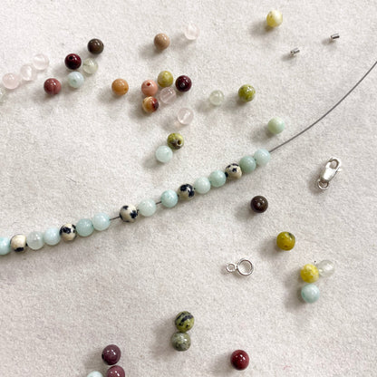 Make and Take Workshop - String a Bracelet, Stretch or Clasp - Handcrafted Sterling Silver Jewelry by Linda Blackbourn