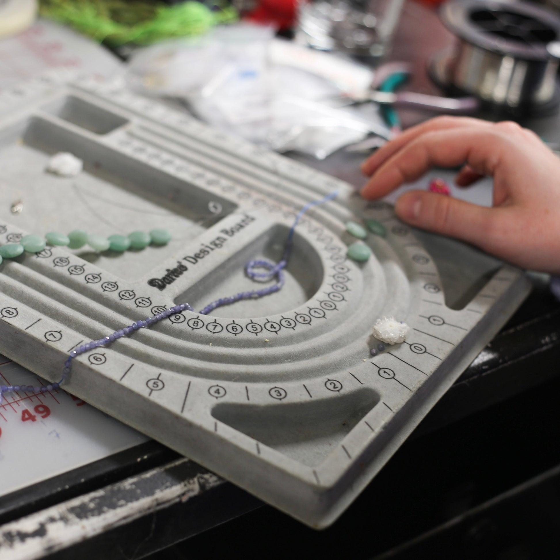 Make and Take Workshop - String a Bracelet, Stretch or Clasp - Handcrafted Sterling Silver Jewelry by Linda Blackbourn