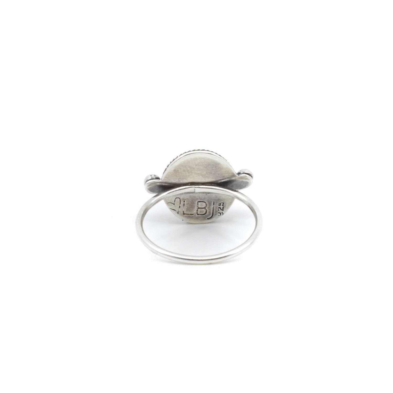 Silversmith Red Agate Ring – Dainty Sterling Silver Jewelry