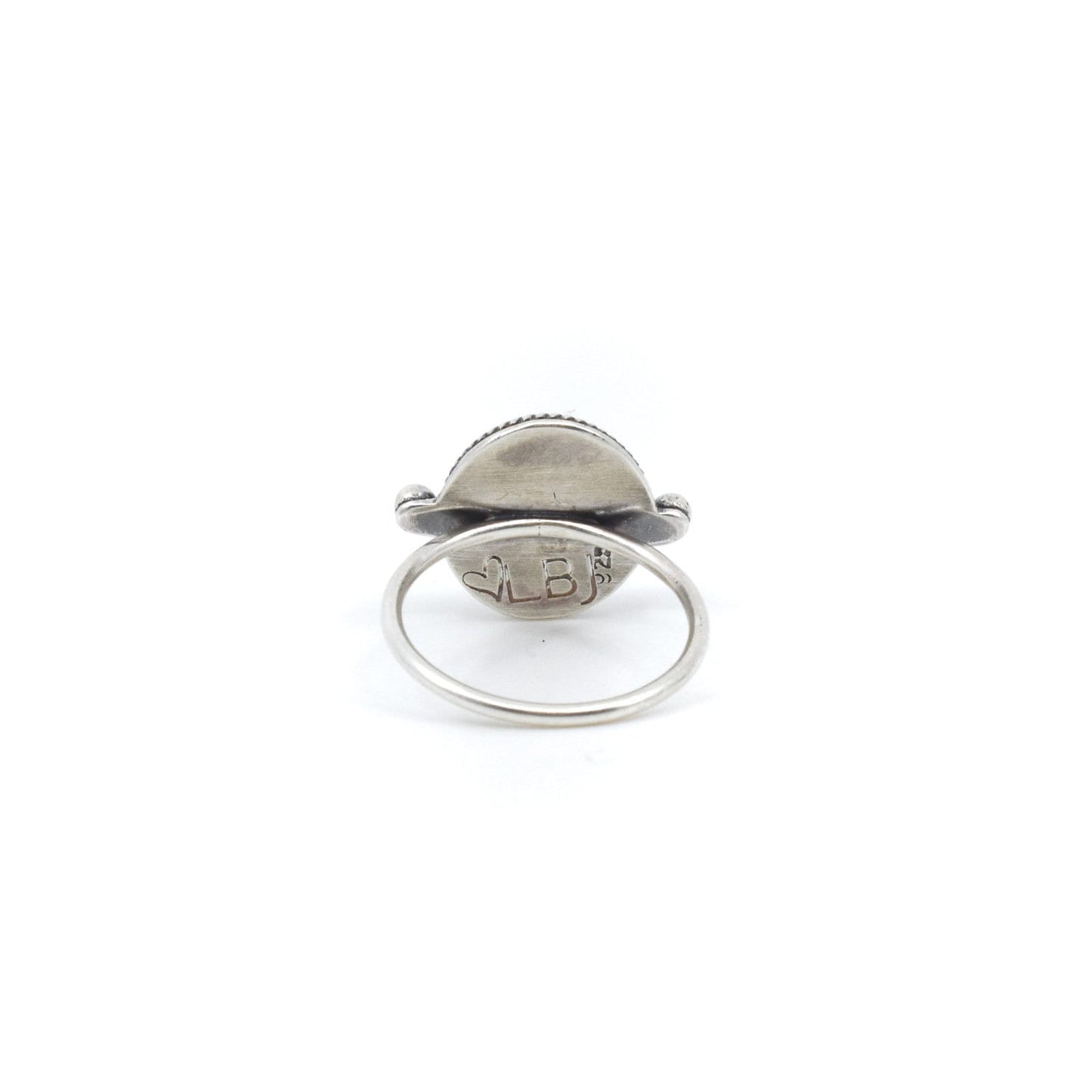 Pink Opal Delica Ring - Silversmith Ring - Feminine Jewelry