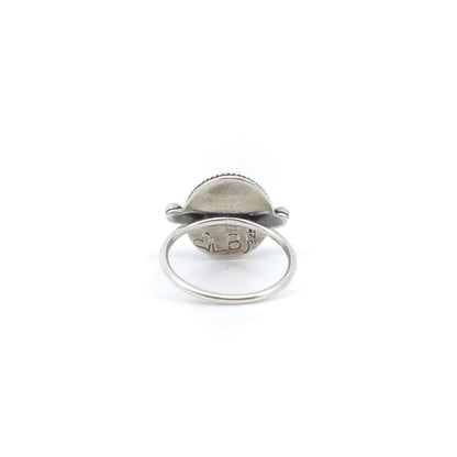 Pink Opal Delica Ring - Silversmith Ring - Feminine Jewelry