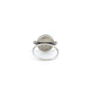 Pink Opal Delica Ring - Silversmith Ring - Feminine Jewelry
