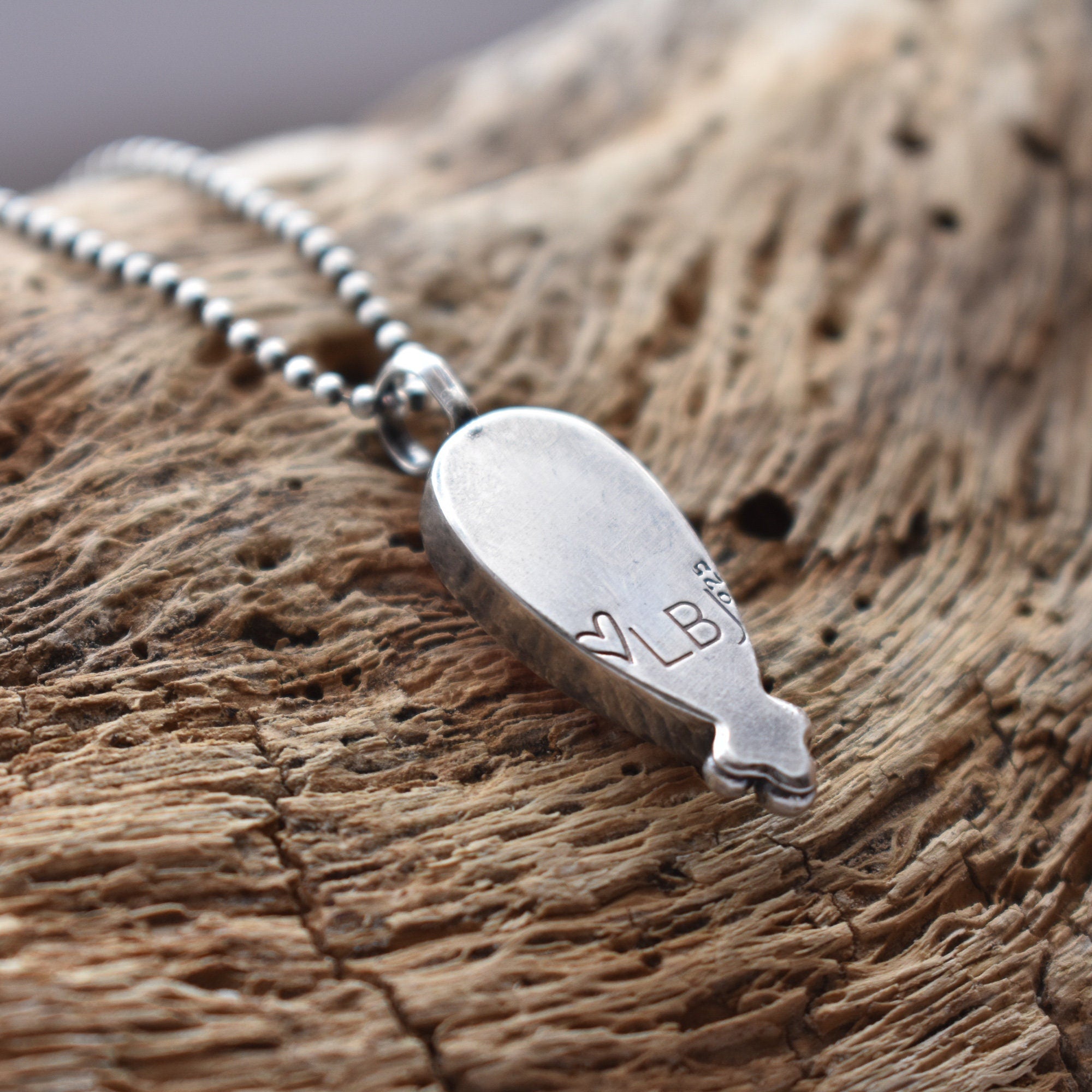 Rhodochrosite Pendant - Sweetheart Pendant - Choose Your Stone - Sterling Silver