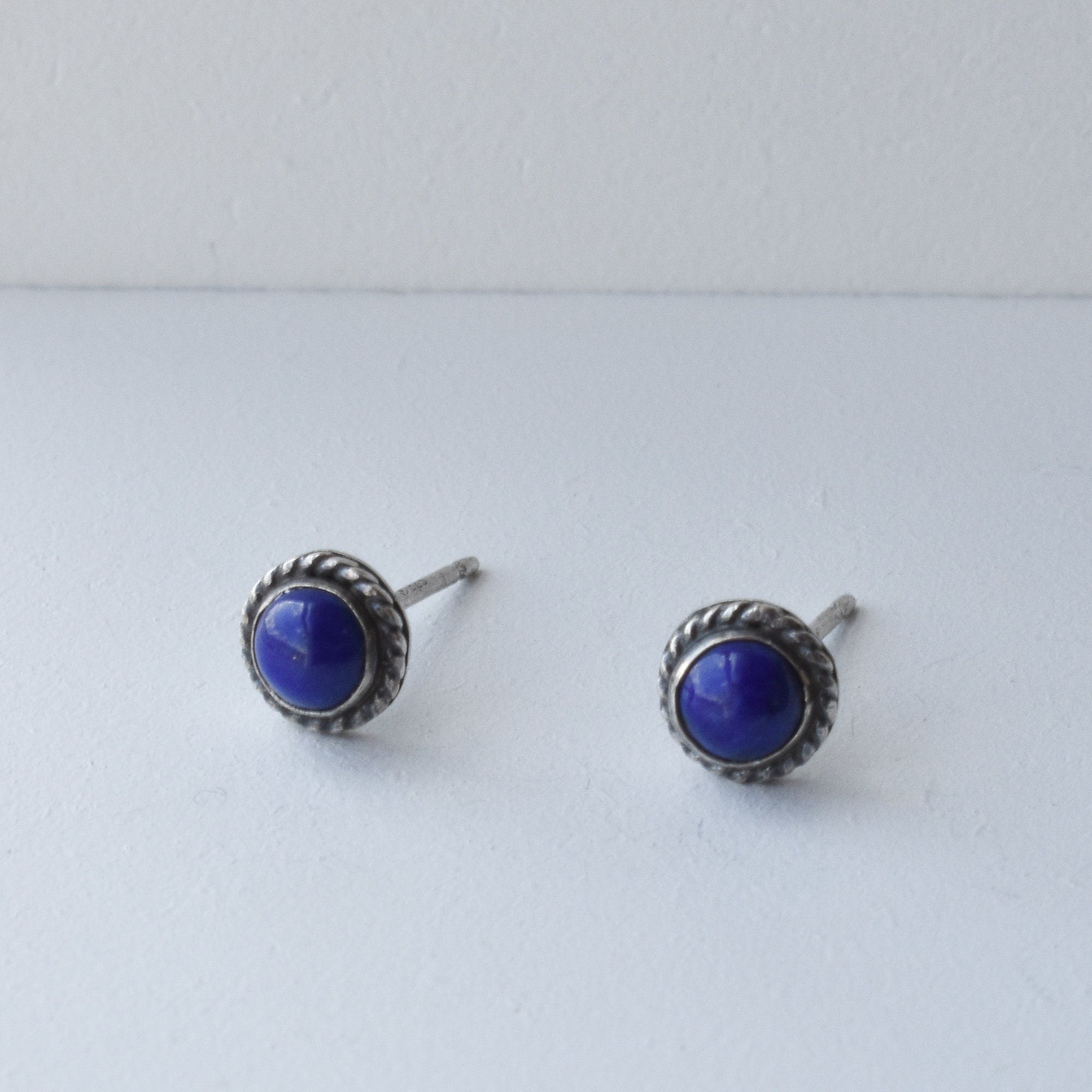 Itty Bitty Posts - Turquoise Earrings - Carnelian Studs - Lapis Lazuli Posts - Silversmith