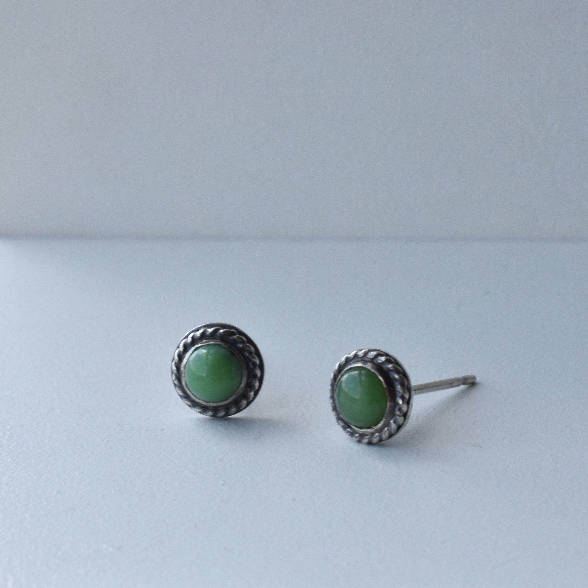 Itty Bitty Posts - Turquoise Earrings - Carnelian Studs - Lapis Lazuli Posts - Silversmith