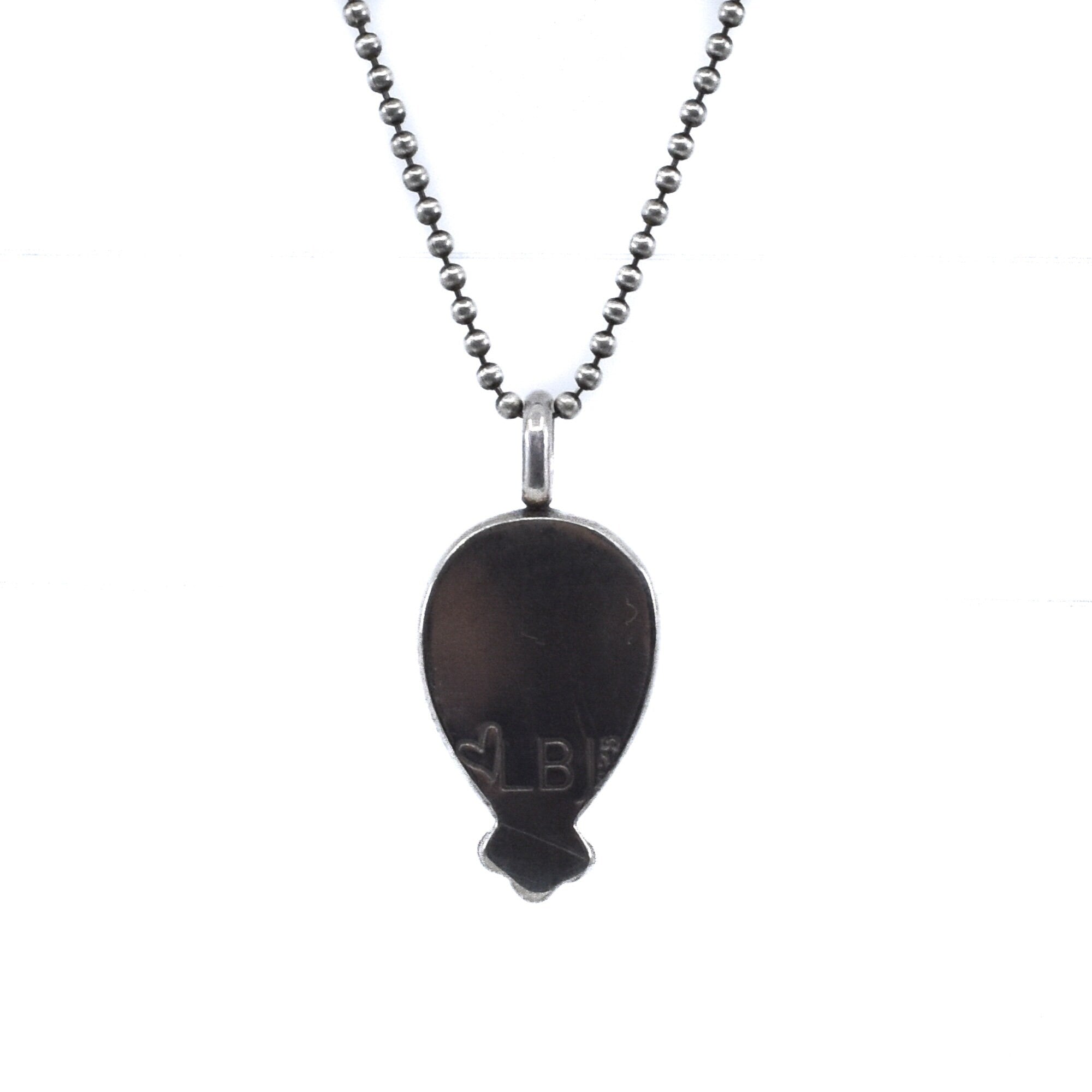 Charoite Pendant - Pear Shaped Charoite - Sterling Silver