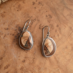 Custom Sahara Jasper Earrings - Choose Your Stones - OOAK Jasper Drop Earrings