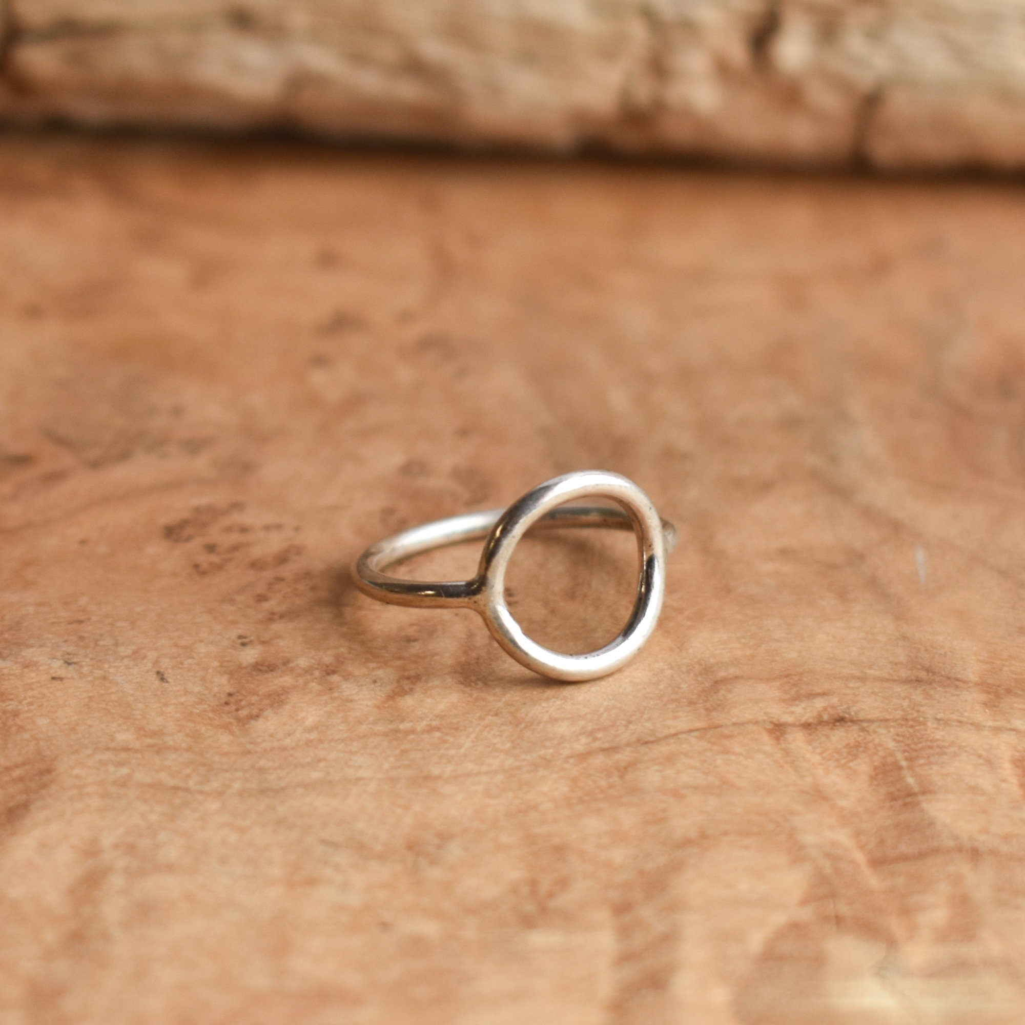 The Balance Ring - Mixed Metal Ring - 14 KT Solid Gold Ring