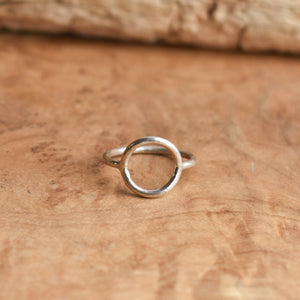 The Balance Ring - Mixed Metal Ring - 14 KT Solid Gold Ring