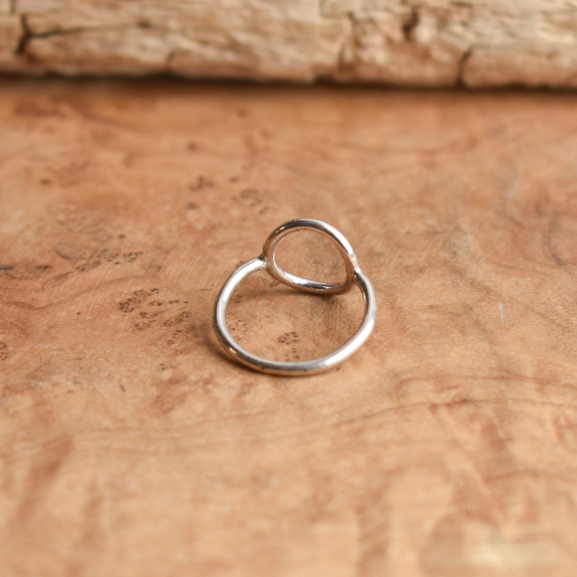 The Balance Ring - Mixed Metal Ring - 14 KT Solid Gold Ring