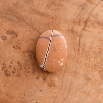 Sonora Jasper Sterling Silver Ring – Beaded Boho Silversmith Design