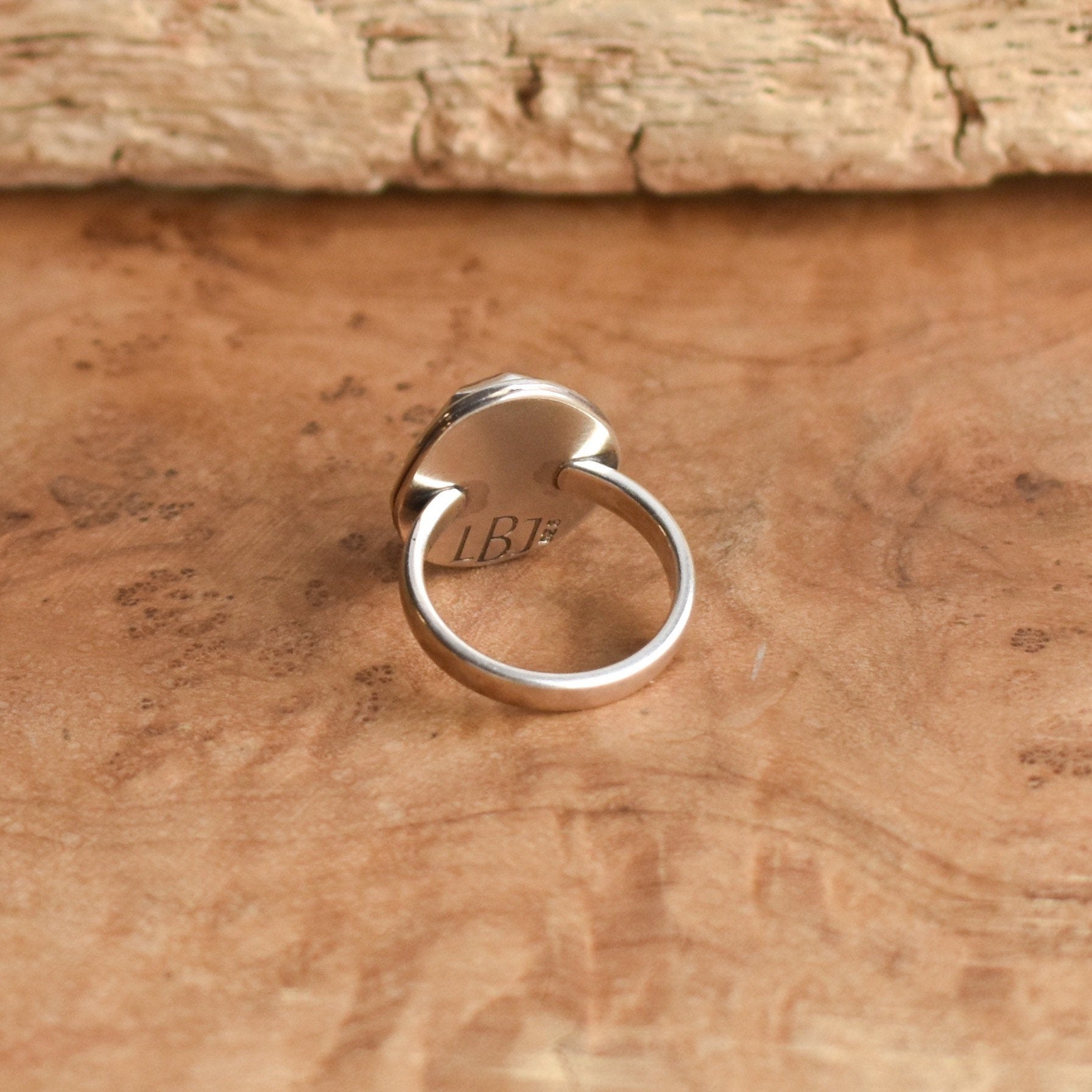 Labradorite Ring - Sterling Silver - Chunky Labradorite Ring - Choose your Stone