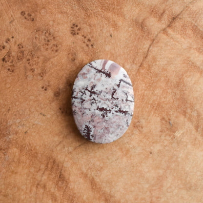 Sonora Jasper Sterling Silver Ring – Beaded Boho Silversmith Design