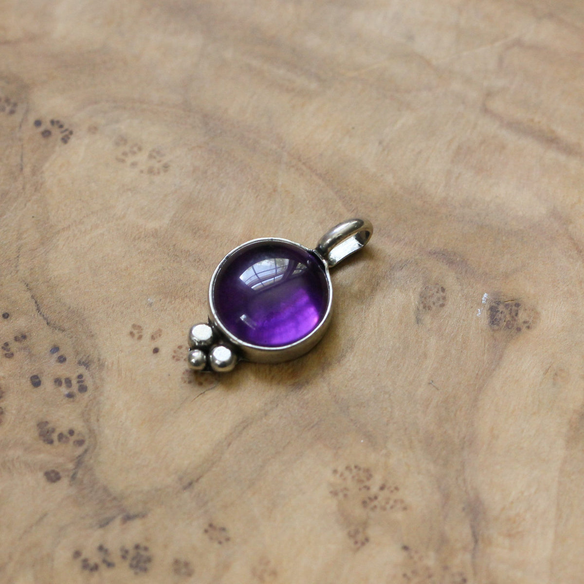 Amethyst Pendant | Sterling Silver
