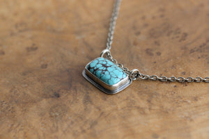 Egyptian Turquoise Hanging Rock Necklace - Choose Your Stone