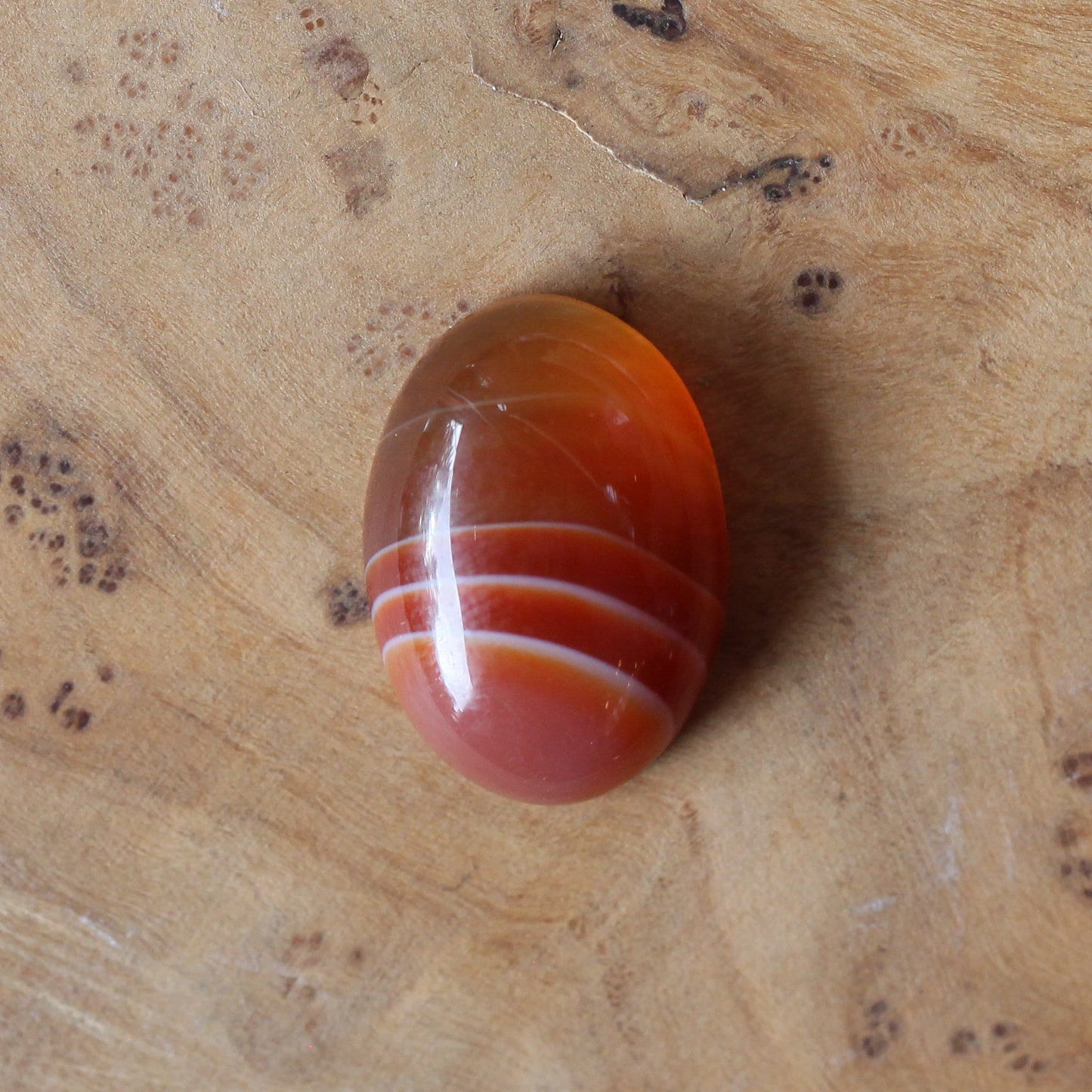 Red Agate Statement Ring – Sterling Silver Boho Jewelry