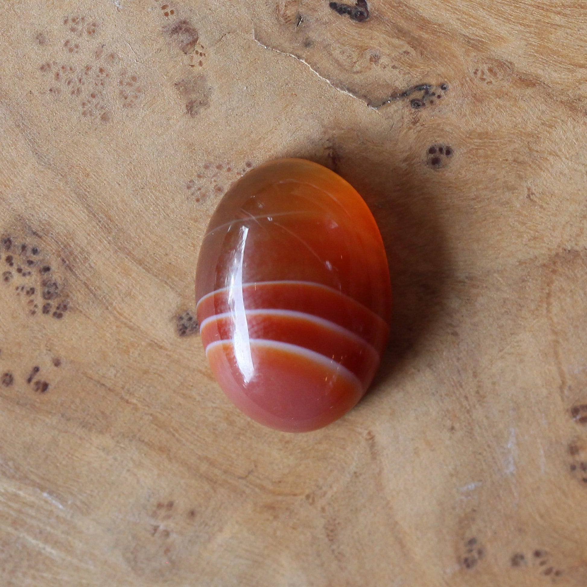 Red Agate Statement Ring – Sterling Silver Boho Jewelry