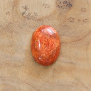 Boho Red Sponge Coral Ring - Silversmith Ring - Boho Red Coral Ring