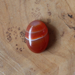 Red Agate Boho Ring - .925 Sterling Silver - Silversmith Ring - Burnt Orange Ring