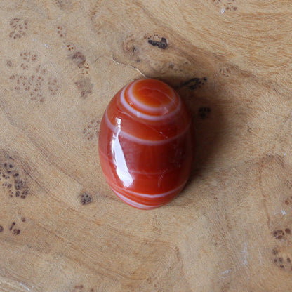 Red Agate Statement Ring – Sterling Silver Boho Jewelry