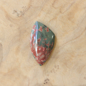 Custom Red Creek Jasper Pendant - Sterling Silver - Cherry Creek Jasper Necklace