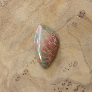 Custom Red Creek Jasper Pendant - Sterling Silver - Cherry Creek Jasper Necklace