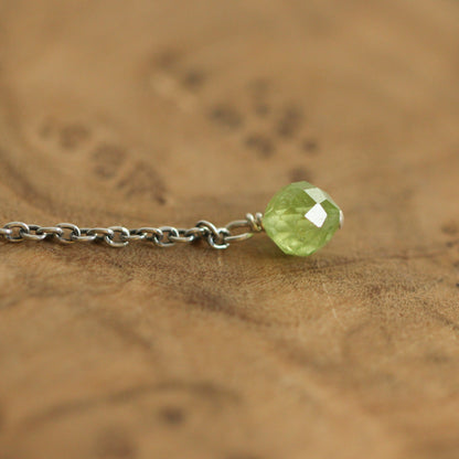 Turquoise Peridot Dragonfly Choker – Sterling Silver Multi-Stone Necklace
