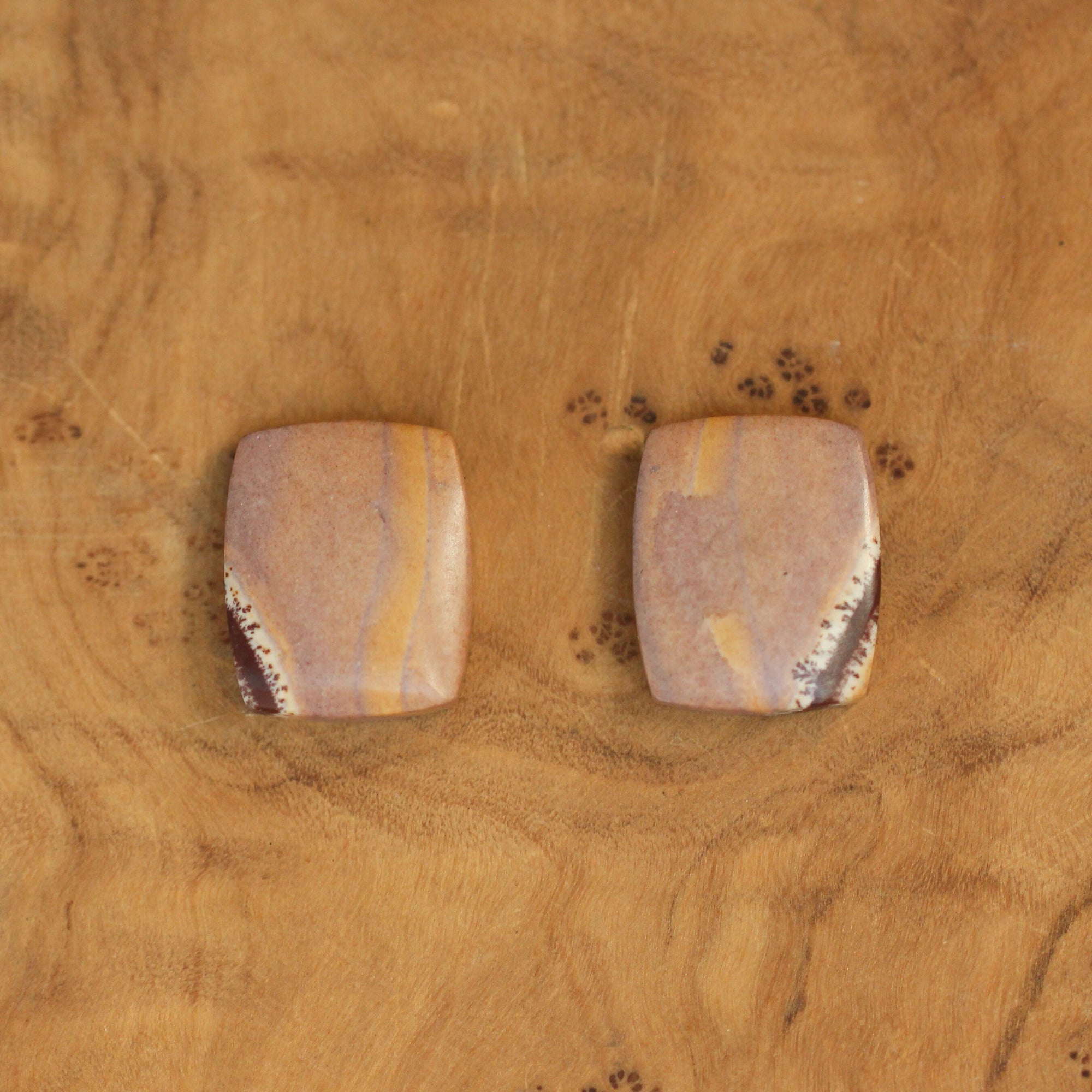 Custom Sonora Jasper Earrings - Choose Your Stones - Silversmth Earrings